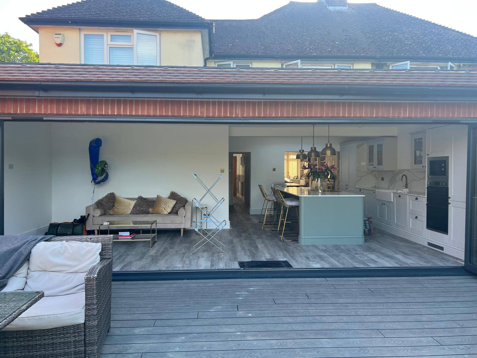 Rear extension in chertsey